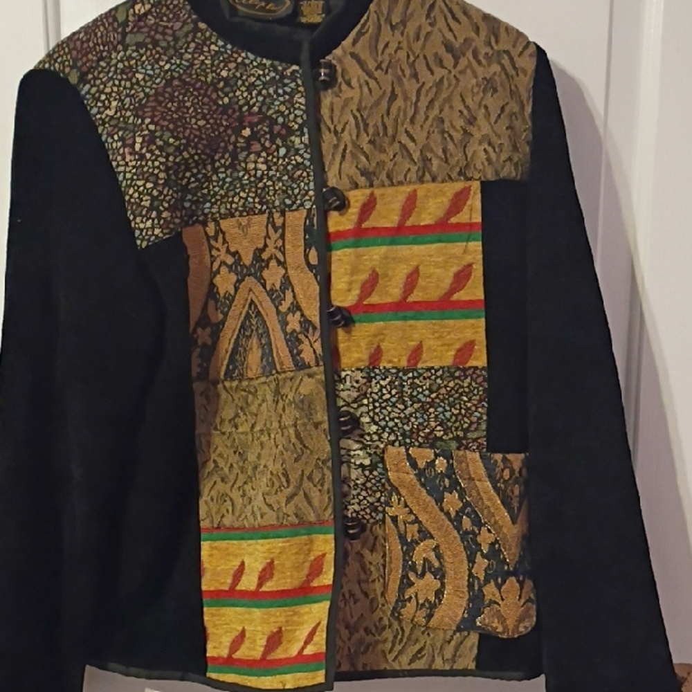 Alex Kim Tapestry Blazer Jacket